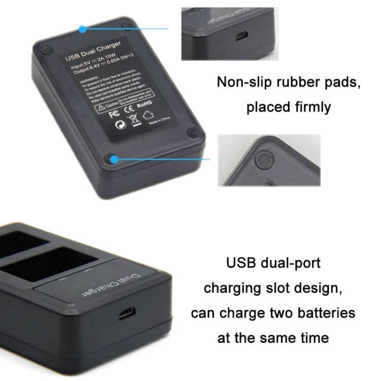FW50 Vertical Dual Charge SLR Camera Battery Charger - free shipping - PMC Jewellery - Order now!
