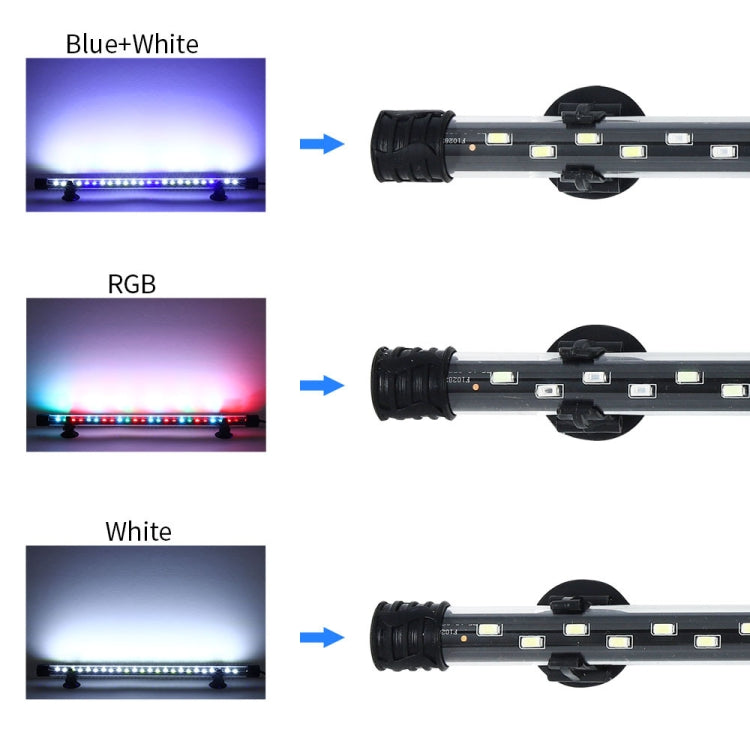 Q60BW Blue+White Light 90-260V Aquarium Diving Light LED Fish Tank Light(US Plug)