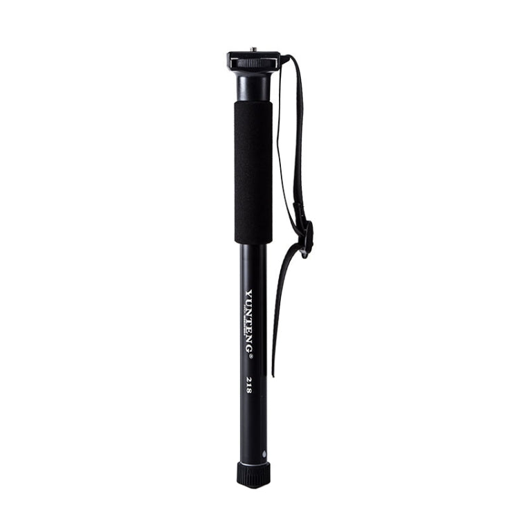 YUNTENG 218 Lightweight Portable Camera Single Frame Camera Phone Bracket(Black) - Monopods by YUNTENG | Online Shopping South Africa | PMC Jewellery | Buy Now Pay Later Mobicred