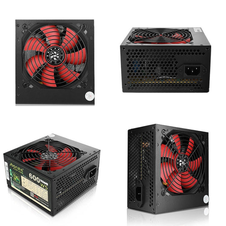 Jbon 600WS Rated 500W Dual 6Pin Desktop PC Power Supply