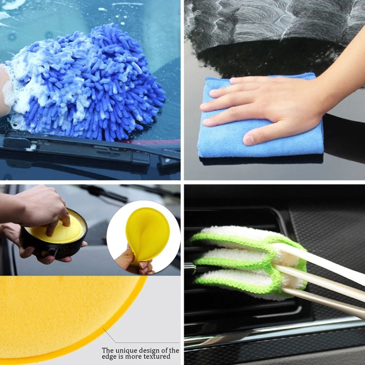 35 PCS / Set Car Wash Water Sprayer Tool Details Clean Brush Air Outlet Brush Set - free shipping - PMC TechLife - Order now!