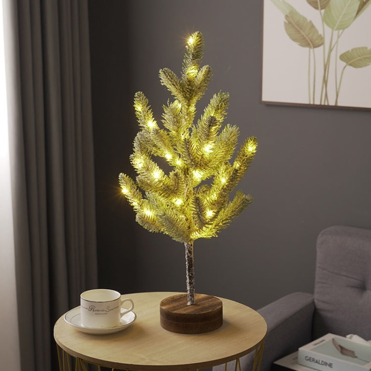 FS-SD045 Pine Needle Tree LED Christmas Atmosphere Home Decoration Light(Warm White) - Christmas Decoration Lamps by PMc TechLife | Online Shopping South Africa | PMc TechLife | Buy Now Pay Later Mobicred