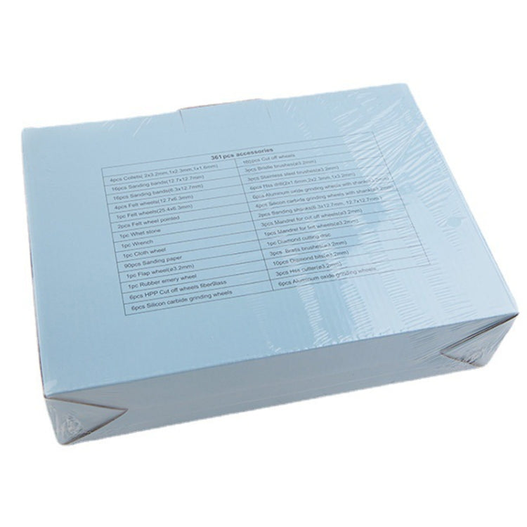365 PCS /Set SKU01689 Polishing Electric Grinder Accessory Set Electric Drill Carving Accessories