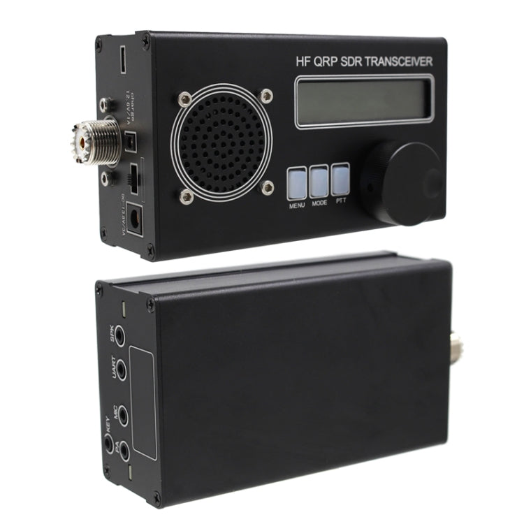 Mini 8 Band SSB/CW QRP Transceiver For Ham Radio, Style: Host + Hand Mi + US