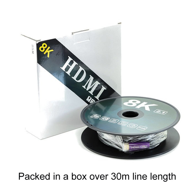 HDMI 2.1 8K 60HZ HD Active Optical Cable Computer Screen Conversion Line, Cable Length: 40m
