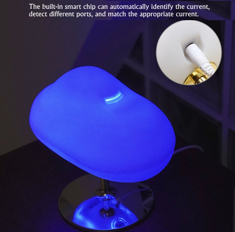 270ml Cloud Aroma Diffuser Humidifier USB Table Lamp(Silver Bottom)