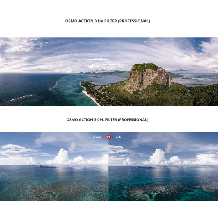 PGYTECH For DJI OSMO Action 3 Filter Camera Lens Pro Version,Spec: NDPL 8/16/32/64 - free shipping - PMC TechLife - Order now!