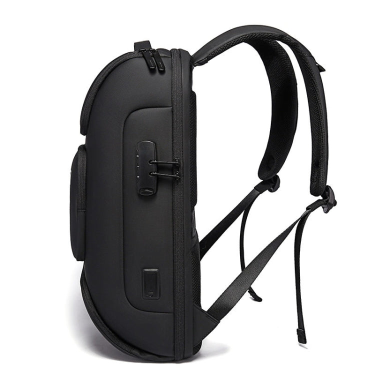 BANGE BG-7216plus Antitheft Waterproof Travel Men Backpack 15.6 Inch Laptop Bag(Grey) - free shipping - PMC Jewellery - Order now!