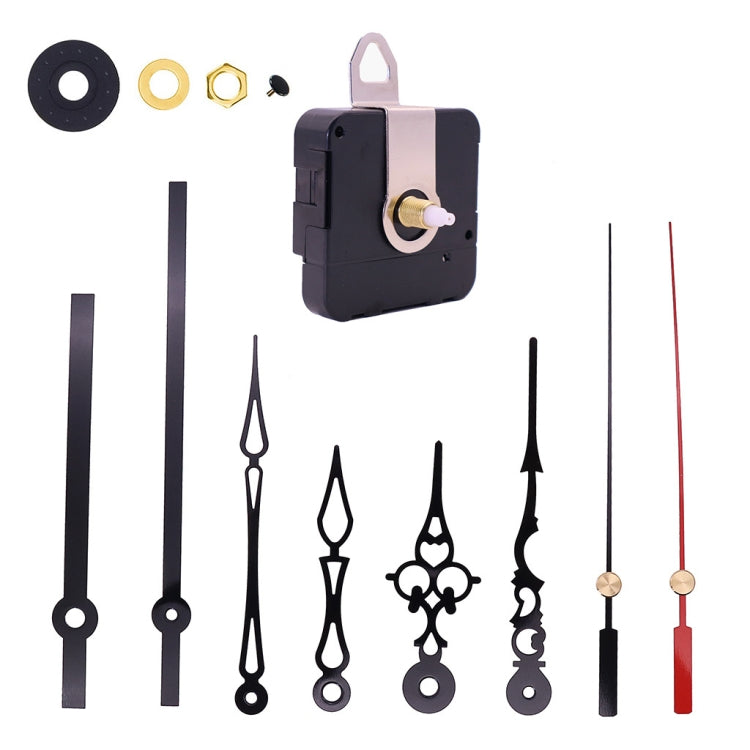 Shaft Length 17mm Quartz Clock Movement + 3 Sets Hands DIY Kit - DIY Clocks by PMC Jewellery | Online Shopping South Africa | PMC Jewellery | Buy Now Pay Later Mobicred