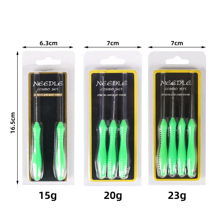 4 PCS / Set Carp Fishing Hook Needle Fishing Bead Bait Hook Needle