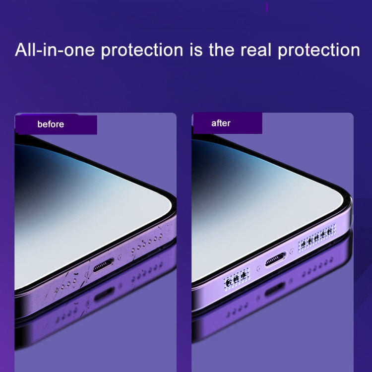 5 Sets Soft Hydrogel Film Speaker Dust Net For iPhone 14 Series / iPhone 13 Series / iPhone 12 Series ,Spec:2pcs/set With Dust Plug - iPhone 14 Tempered Glass by PMC TechLife | Online Shopping South Africa | PMC TechLife
