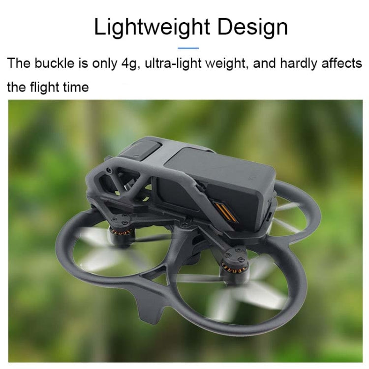 For DJI Avata CQT 913318 Body Battery Reinforcement Anti-drop Buckle - by PMC Jewellery | Online Shopping South Africa | PMC Jewellery
