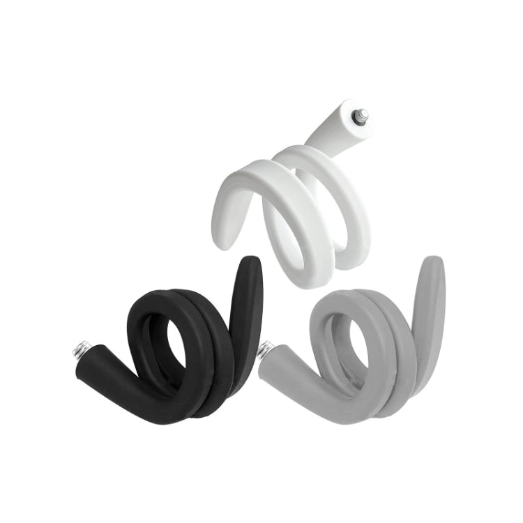 Flexible Twist Mount for Most Cameras with 1/4 Turnbuckles(White) - Mounting Bracket by PMC Jewellery | Online Shopping South Africa | PMC Jewellery
