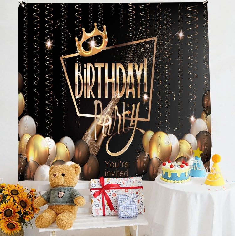 Birthday Layout Hanging Cloth Children Photo Wall Cloth, Size: 150x180cm Velvet(37)