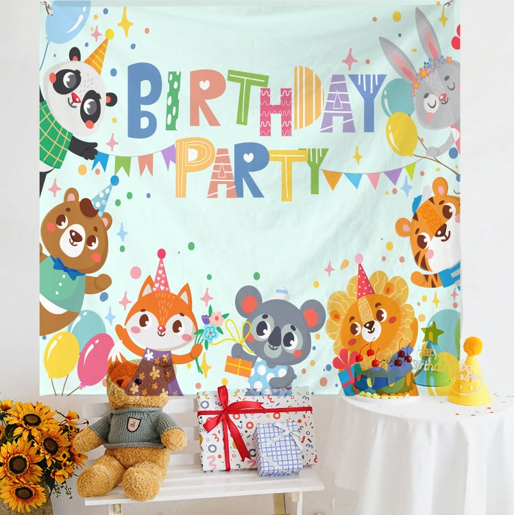 Birthday Layout Hanging Cloth Children Photo Wall Cloth, Size: 150x200cm Velvet(2) - Cartoon by PMC TechLife | Online Shopping South Africa | PMC TechLife | Buy Now Pay Later Mobicred