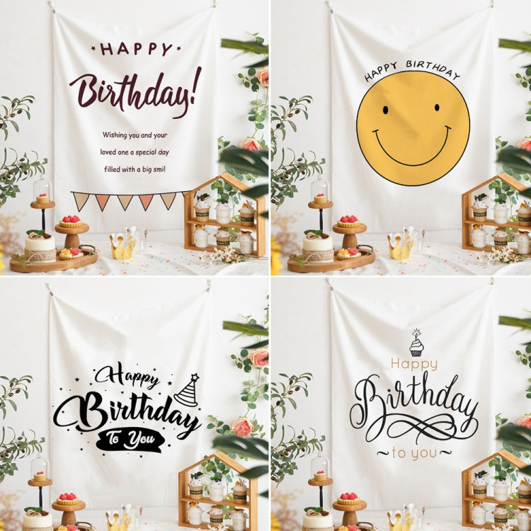 GT282 Birthday Background Cloth Party Scene Arranges Children Photos, Size: 150x200cm Velvet Cloth(26)