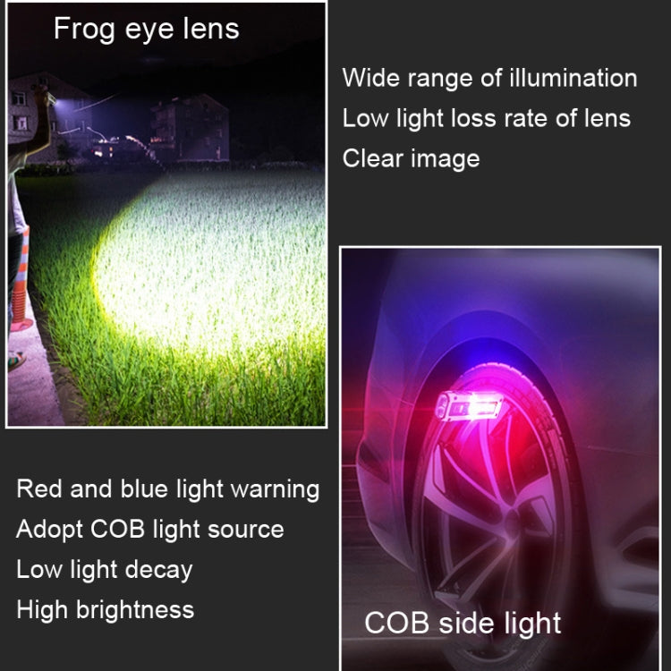 LH-B59 Car Maintenance Highlight Camping Light Emergency Visit Light(Black) - Camping Lighting by PMc TechLife | Online Shopping South Africa | PMc TechLife | Buy Now Pay Later Mobicred