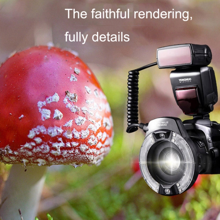 For Canon TTL Oral Insect Insect Teeth Ring Light YONGNUO YN-14EX II Macro Ring Flash Speedlite - free shipping - PMC Jewellery - Order now!