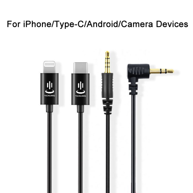 3.5mm To Type -C For Rode Microphone YICHUANG Adapter Audio Cable