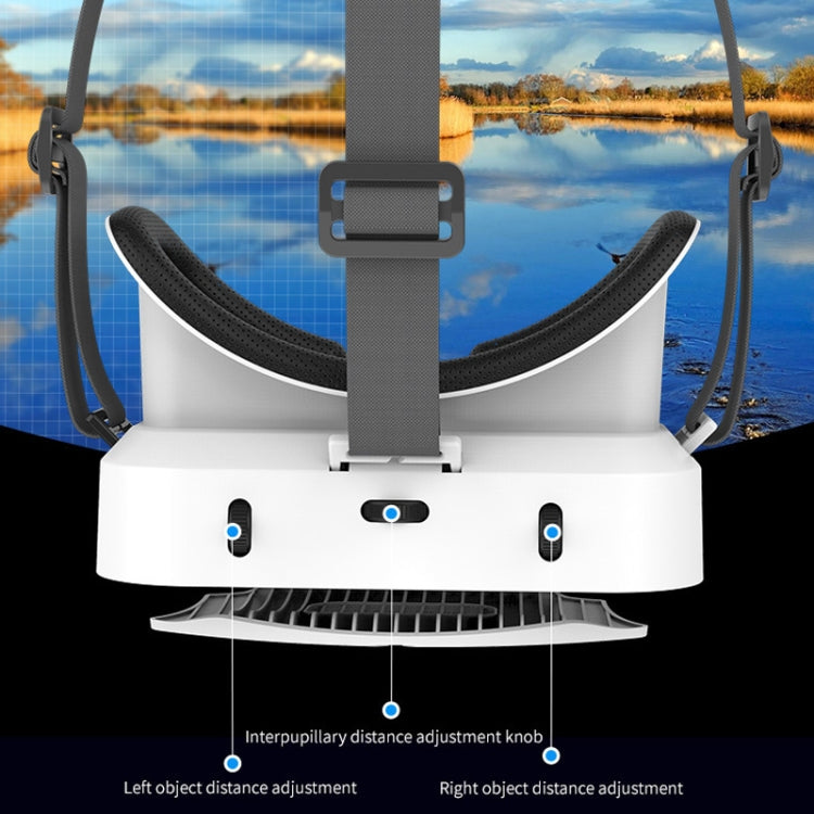 VRSHINECON G12 VR Glasses 3D Movie All In One Game Machine Immersive Virtual Reality Glasses(White) - VR Headset by VRSHINECON | Online Shopping South Africa | PMC Jewellery | Buy Now Pay Later Mobicred