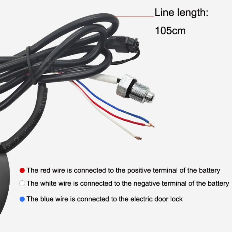 Morfayer YL-M05 4 In 1 Water Temperature Model 9-24V LED Night Vision Motorcycle Modification Instrument