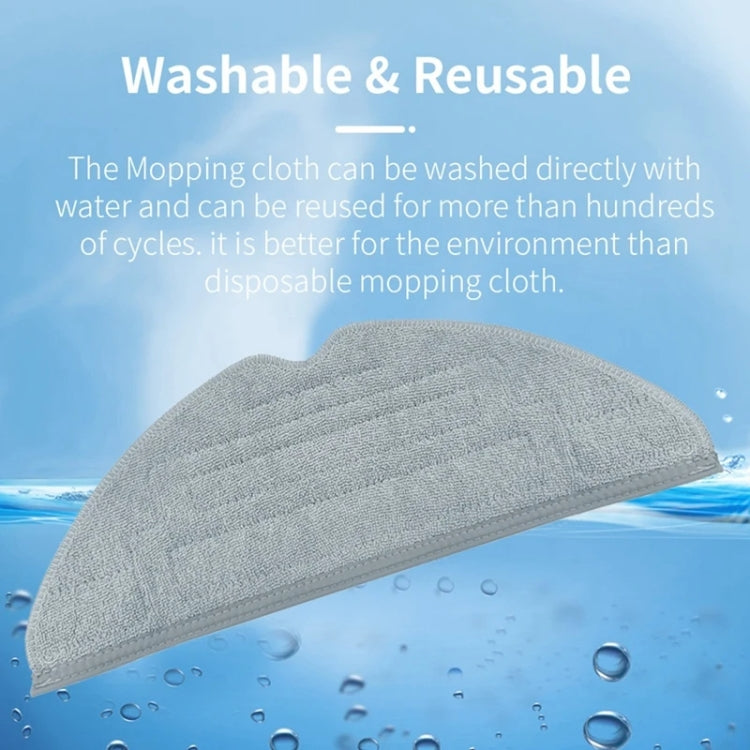 For Roborock G20 / S8 Pro ULTRA Vacuum Cleaner Mop Cloth Accessories EU Version Gray - For Roborock Accessories by PMc TechLife | Online Shopping South Africa | PMc TechLife | Buy Now Pay Later Mobicred