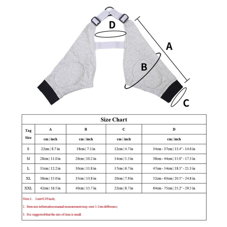 Pet Knee Pads Breathable Dog Elbow Brace Front Leg Brace, Size: XXL(Gray Black) - Protective & Protection by PMC TechLife | Online Shopping South Africa | PMC TechLife | Buy Now Pay Later Mobicred