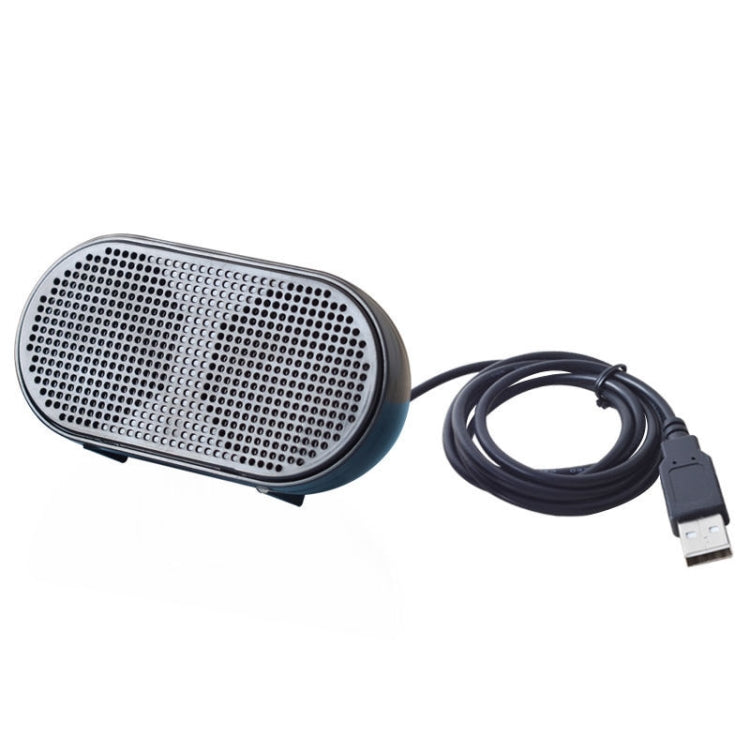 5002 USB Sound Card Computer Small Speakers Mini Desktop Audio(Black) - by PMC Jewellery | Online Shopping South Africa | PMC Jewellery | Buy Now Pay Later Mobicred
