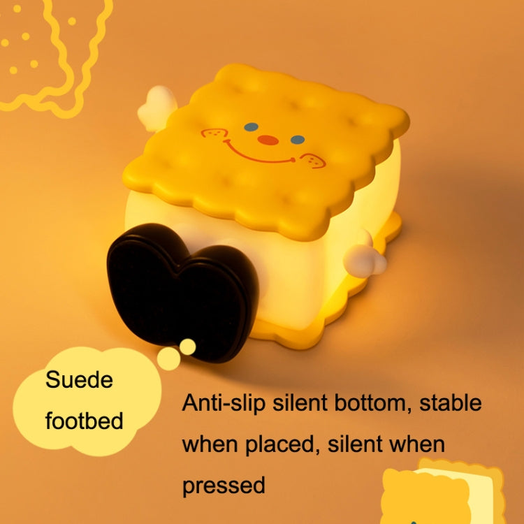 L47 Biscuit Night Light USB Ornament Bedroom Bedside With Sleeping Night Light