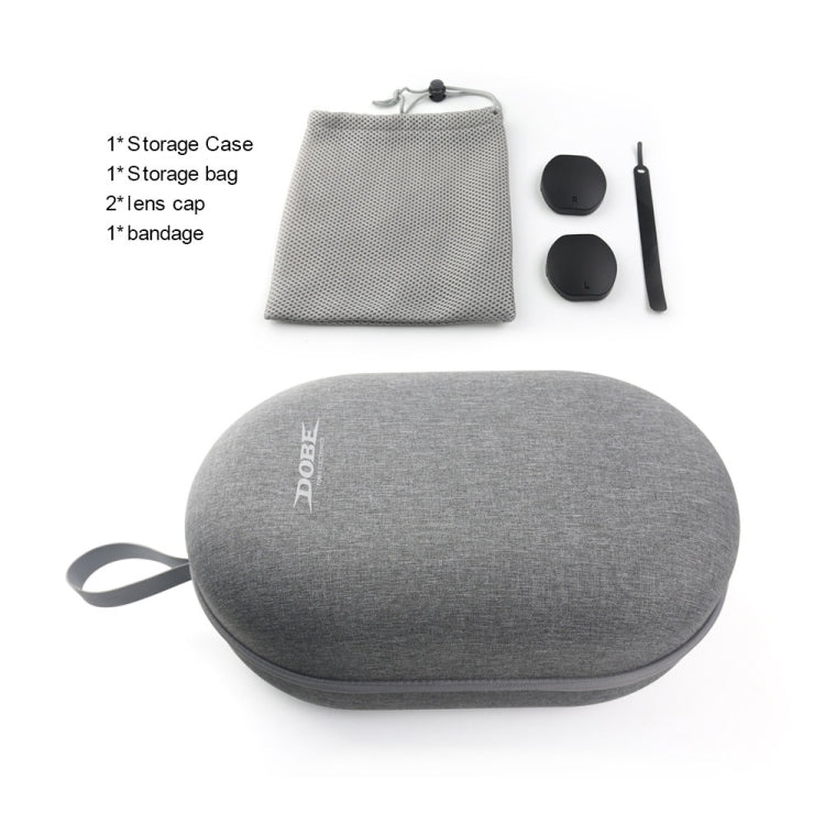 For PlayStation VR2 DOBE Portable Multifunctional Storage Bag Lens Protector
