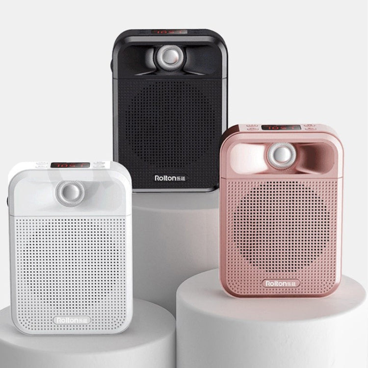 Rolton K700 Bluetooth Dual-speaker Audio Speaker Megaphone Voice Amplifier(White) - Microphone by Rolton | Online Shopping South Africa | PMC Jewellery | Buy Now Pay Later Mobicred