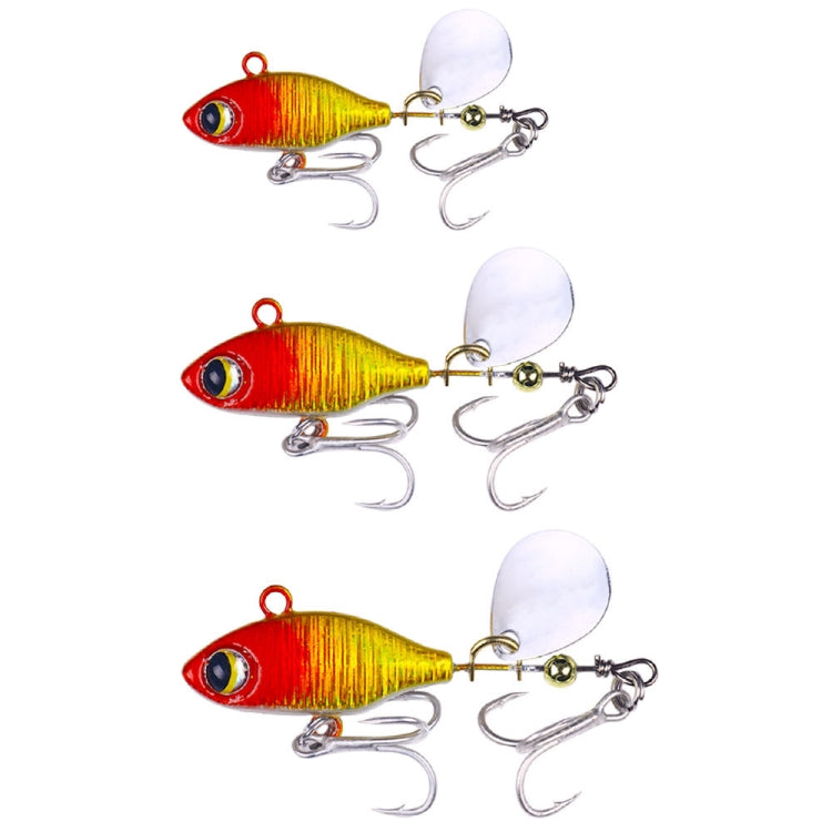 HENGJIA Submerged VIB Fake Lures Sequin Lures, Size: 5.2cm 10g(6 Colors Boxed) - Fishing Lures by HENGJIA | Online Shopping South Africa | PMC TechLife