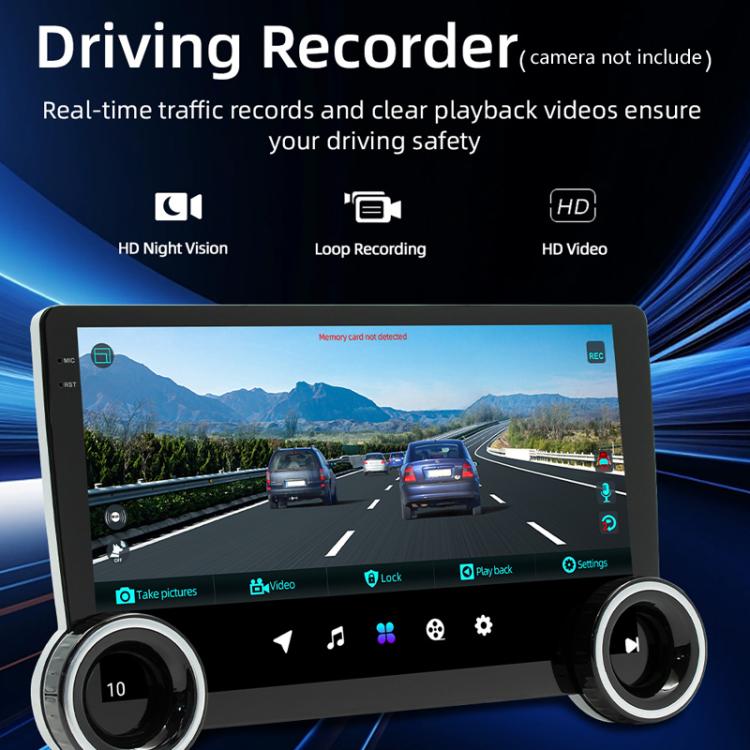 10.1 inch IPS Display + 2.5D Touch Screen Bluetooth FM Radio Car Navigation Machine, Memory: 2+32G - Car MP3 & MP4 & MP5 by PMC Jewellery | Online Shopping South Africa | PMC Jewellery | Buy Now Pay Later Mobicred