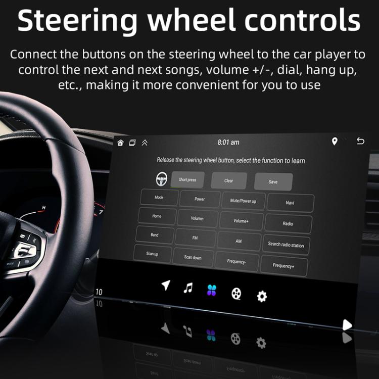 10.1 inch IPS Display + 2.5D Touch Screen Bluetooth FM Radio Car Navigation Machine, Memory: 2+32G - Car MP3 & MP4 & MP5 by PMC Jewellery | Online Shopping South Africa | PMC Jewellery | Buy Now Pay Later Mobicred