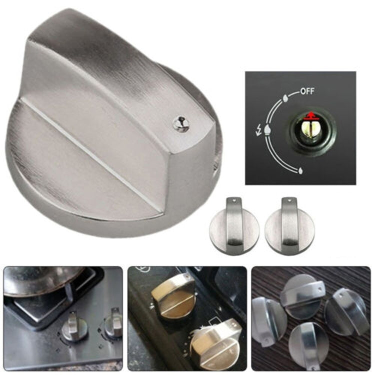 2pcs 6mm Cooker Hob Knobs Gas Stove Knobs Control Switch