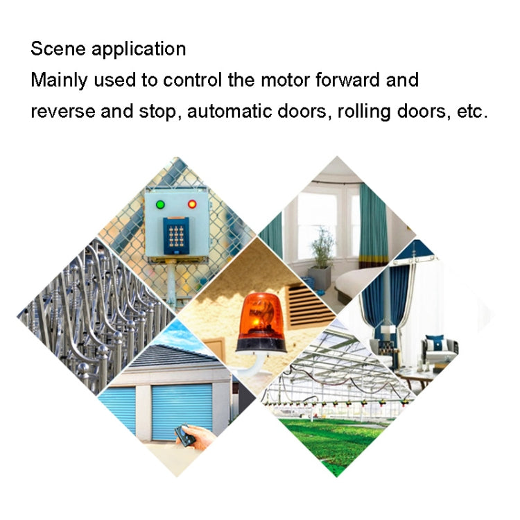 12V Motor Positive and Reverse Remote Control Receiver Board(Without Remote Control) - Motor & Controller by PMC Jewellery | Online Shopping South Africa | PMC Jewellery | Buy Now Pay Later Mobicred