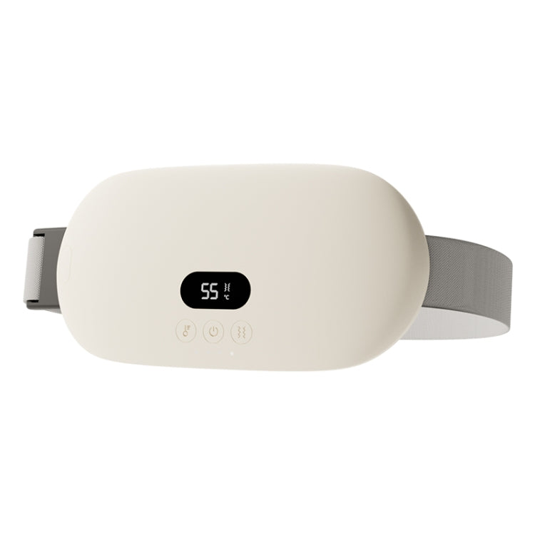 2000mAh Intelligent Massage Warming Belt Digital Electric Abdominal and Waist Massager(Yellow)