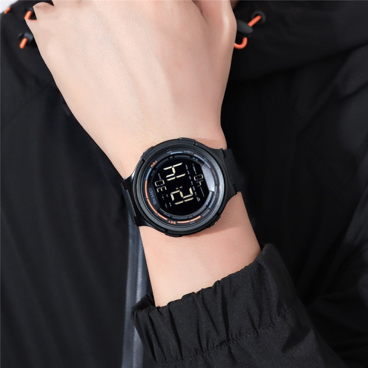 SKMEI 1841 Outdoor Sports Students Water-resistant Luminous Countdown Watch(Black)