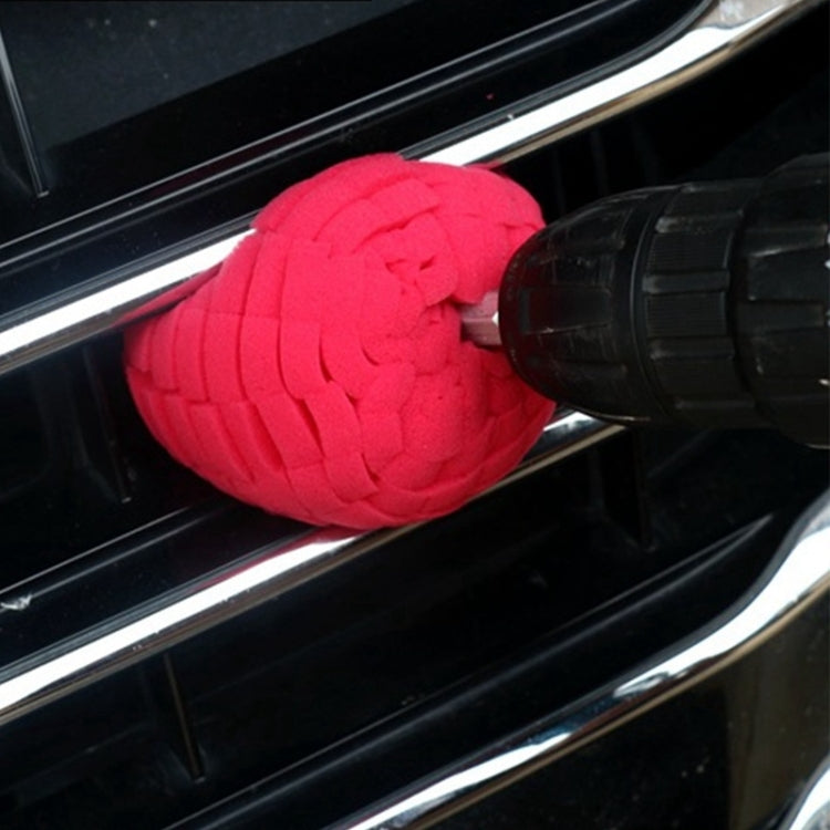 2pcs Car Wheel Rim Small Area Sponge Polishing Ball(Random Color Delivery) - Polishing Machine & Accessories by PMC TechLife | Online Shopping South Africa | PMC TechLife