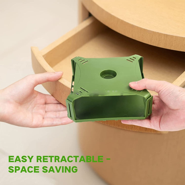 2pcs SK121 Square Fly Trap Flea Trap Pet Household Flea Light Catcher(US Plug)