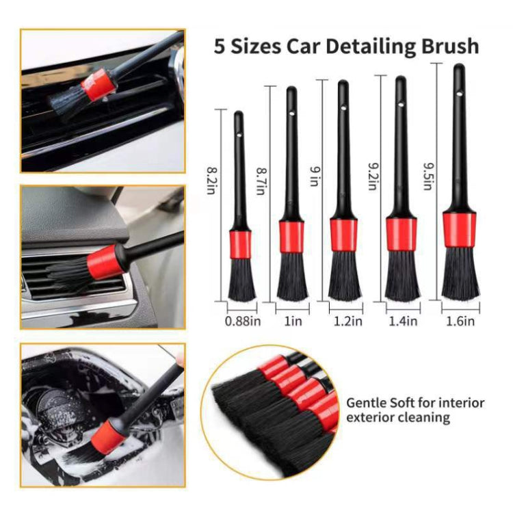 40 in 1 Car Air Conditioner Air Outlet Electric Drill Cleaning Brush