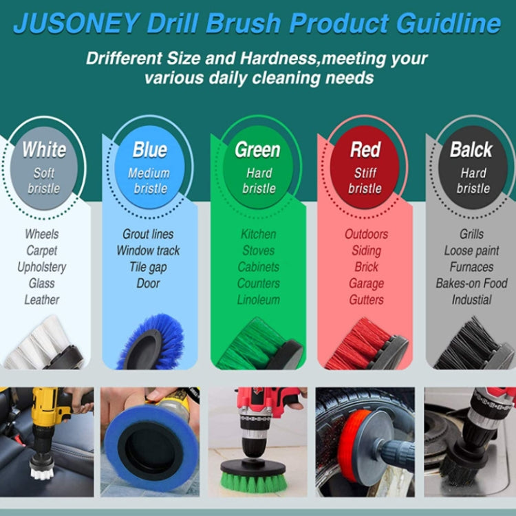 40 in 1 Car Air Conditioner Air Outlet Electric Drill Cleaning Brush