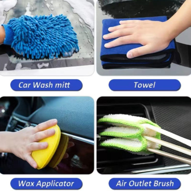 40 in 1 Car Air Conditioner Air Outlet Electric Drill Cleaning Brush