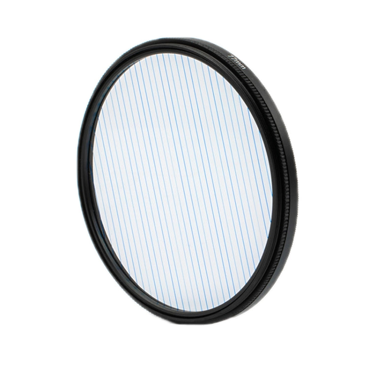 72mm+Blue Photography Brushed Widescreen Movie Special Effects Camera Filter