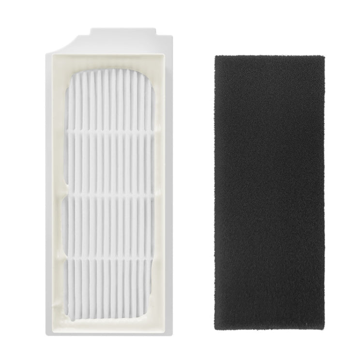 2pcs White Filter For Ecovacs X1 Onmi / X1 Turbo Vacuum Cleaner Accessories - Other Accessories by PMC TechLife | Online Shopping South Africa | PMC TechLife