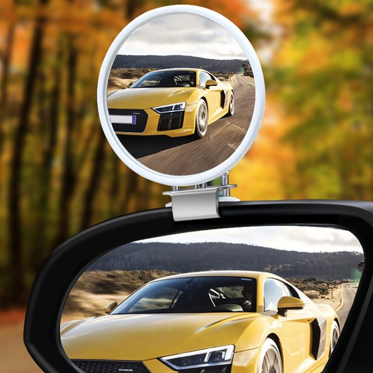 1pair Car Rearview Auxiliary Mirror Blind Spot Viewing Mirror(Black) - Convex Mirror & Accessories by PMC TechLife | Online Shopping South Africa | PMC TechLife | Buy Now Pay Later Mobicred