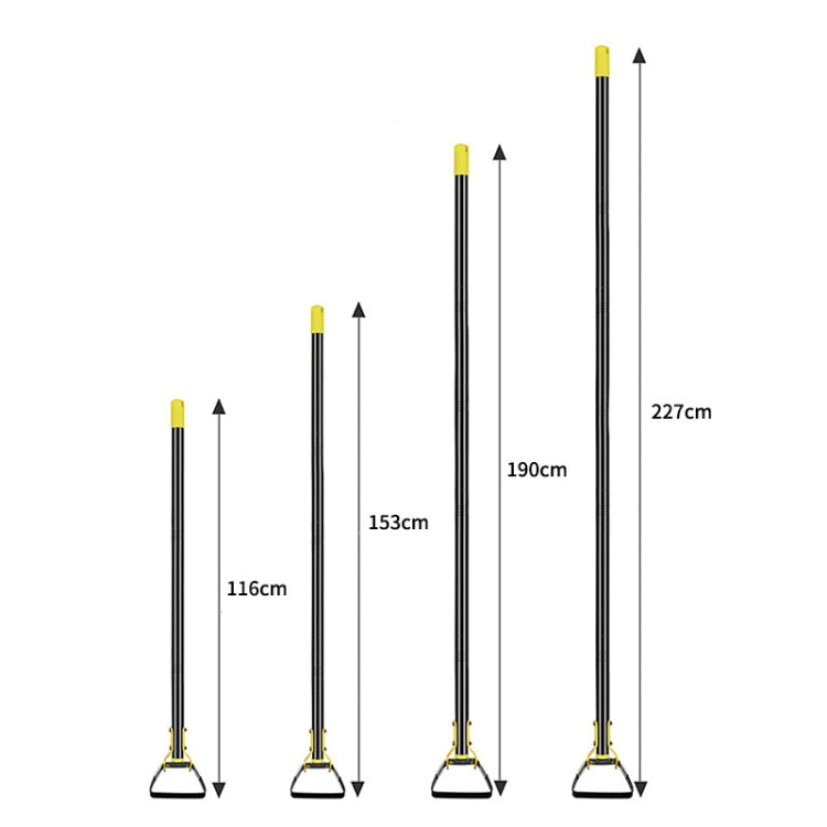 MYL-10 Stirrup Ring Weeding Hoes Garden Tools, Specification: 4 Sections 1.6m