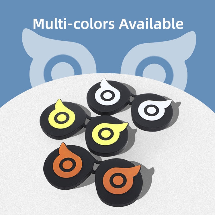 For PICO 4 Hifylux PC-ZF23 Owl Lens Protector Dust Scratch VR Glasses Silicone Case(Yellow)