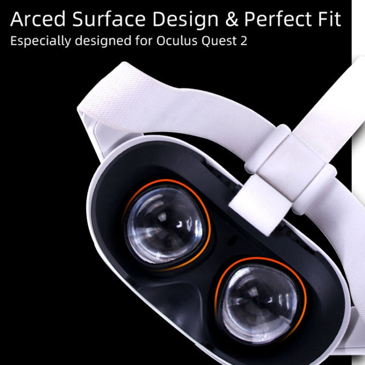For Oculus Quest 2 Hifylux Q2-FF6 Lens Protective Film HD Anti-Scratch Anti-Sweat TPU Soft Film(As Show)