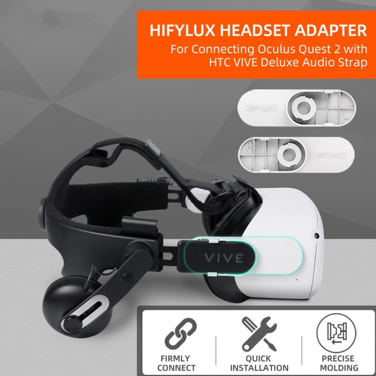 For Oculus Quest 2 Hifylux Headset Adapter HTC VIVE Listening Smart Headband Connector(As Show) - VR Accessories by Hifylux | Online Shopping South Africa | PMC Jewellery | Buy Now Pay Later Mobicred